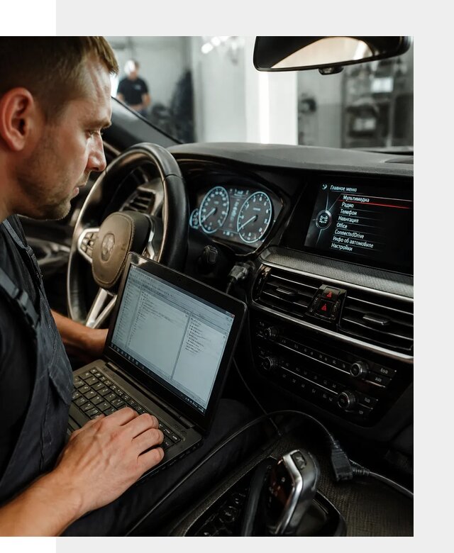 Русификация приборной панели BMW для авто в Кирове-Чепецке от компании