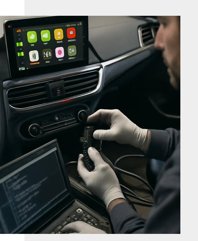 Активация Apple CarPlay в Кирове-Чепецке для штатной мультимедиа